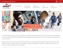 Tablet Screenshot of amapsicologia.com.br